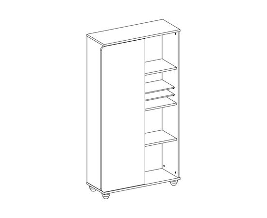 Шкаф CILEK White 20.54.1502.00, фото 3