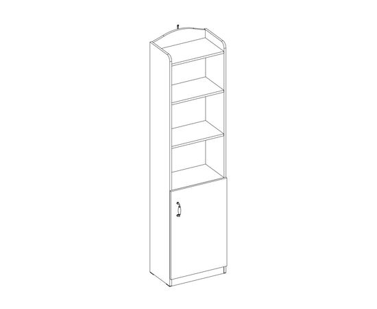 Книжный шкаф CILEK Selena Bookcase, фото 3