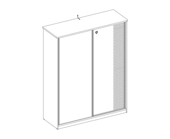 Шкаф-купе CILEK Black 20.58.1003.00, фото 4