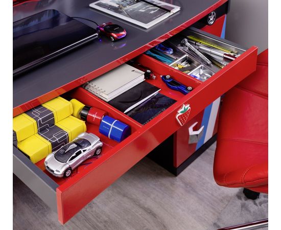 Письменный стол CILEK Champion Racer с рабочим комплектом, фото 4