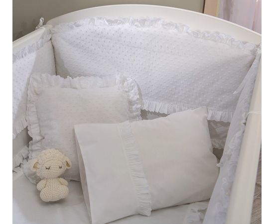 Детская кроватка CILEK Romantic Baby White Swinging Baby Bed, фото 3