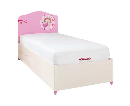 Детская кровать CILEK Princess с базой (90x190 Cm), фото 1