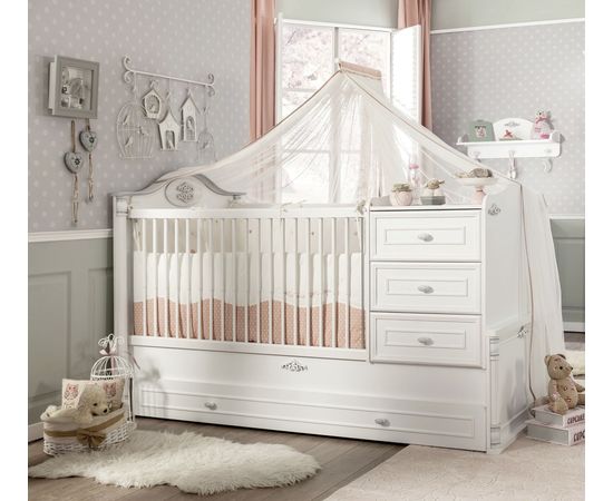 Детская кроватка CILEK Romantic Baby (С Кроватью Для Родителя), фото 2