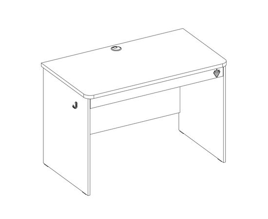 Письменный стол CILEK Mocha, фото 6