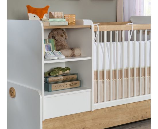 Детская кроватка CILEK Natura Baby Sl Раздвигающаяся, фото 3