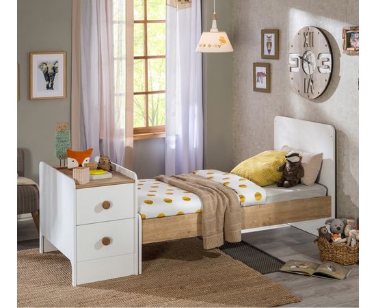 Детская кроватка CILEK Natura Baby Sl Раздвигающаяся, фото 4