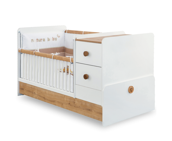 Детская кроватка CILEK Natura Baby Sl Раздвигающаяся, фото 1