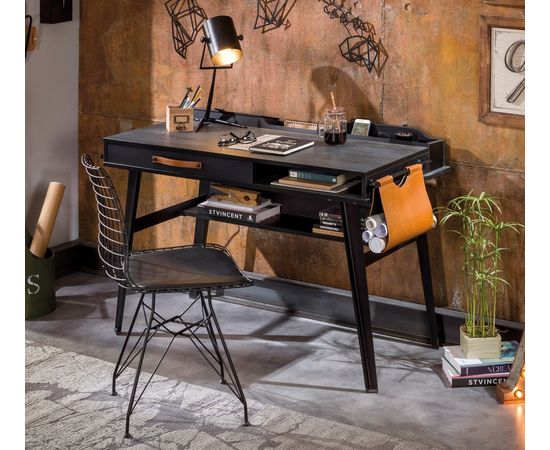 Письменный стол CILEK Dark Metal Small Study Desk, фото 2