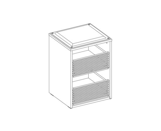 Тумбочка CILEK Dark Metal 20.52.1602.00, фото 3