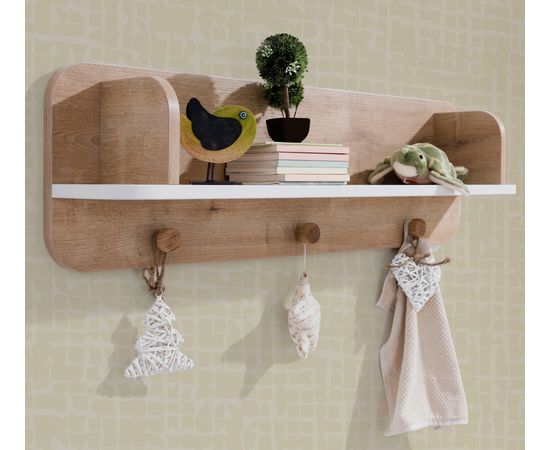 Полка с вешалками CILEK Natura Baby, фото 2