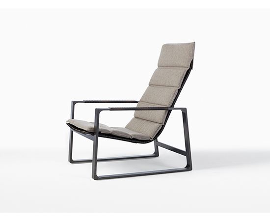 Уличное кресло-шезлонг Holly Hunt HERON LOUNGE CHAIR, фото 4