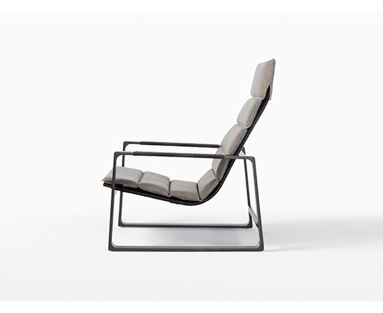Уличное кресло-шезлонг Holly Hunt HERON LOUNGE CHAIR, фото 6