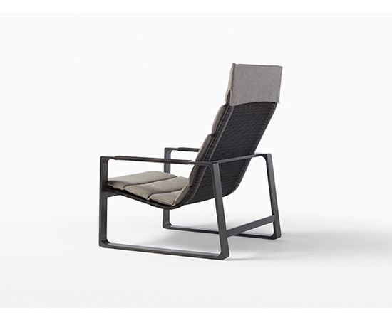 Уличное кресло-шезлонг Holly Hunt HERON LOUNGE CHAIR, фото 7