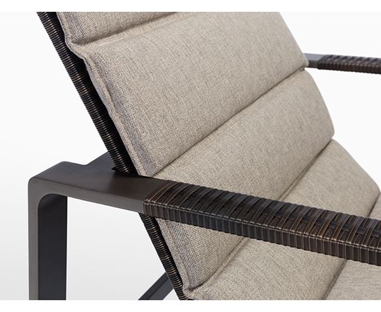Уличное кресло-шезлонг Holly Hunt HERON LOUNGE CHAIR, фото 9