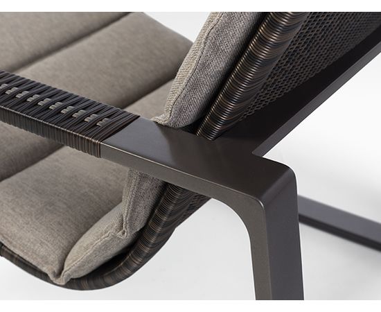 Уличное кресло-шезлонг Holly Hunt HERON LOUNGE CHAIR, фото 10