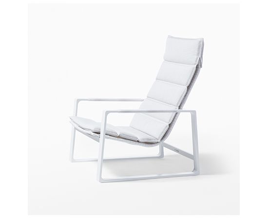 Уличное кресло-шезлонг Holly Hunt HERON LOUNGE CHAIR, фото 1