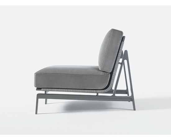 Уличное кресло-шезлонг Holly Hunt MANTA RAY LOUNGE CHAIR, фото 2