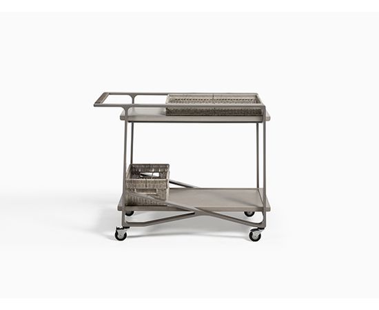 Уличный столик на колесиках Holly Hunt OMURA BAR CART, фото 6