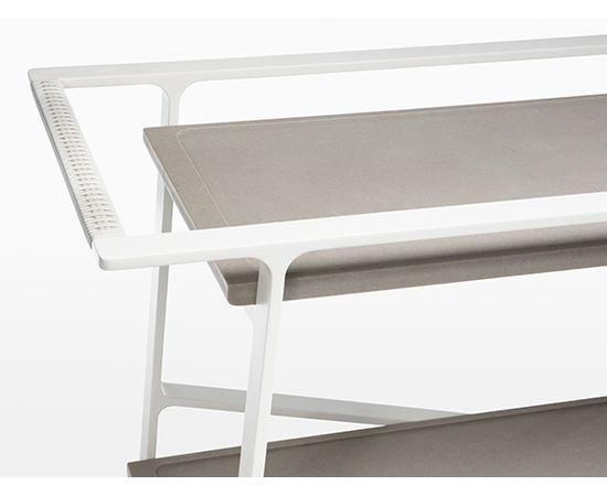 Уличный столик на колесиках Holly Hunt OMURA BAR CART, фото 4