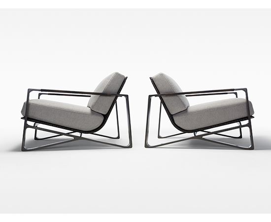 Уличное кресло Holly Hunt OMURA LOUNGE CHAIR, фото 8