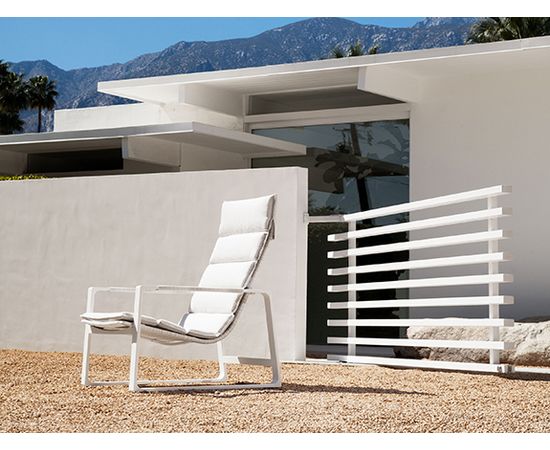 Уличное кресло-шезлонг Holly Hunt HERON LOUNGE CHAIR, фото 13