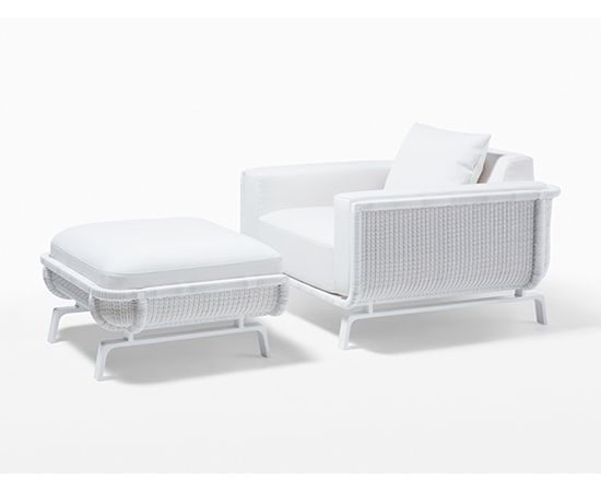 Уличный пуф Holly Hunt TORTUGA LOUNGE OTTOMAN, фото 5