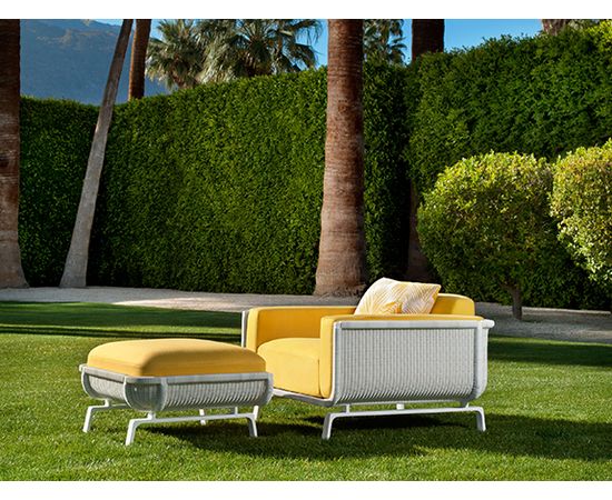 Уличный пуф Holly Hunt TORTUGA LOUNGE OTTOMAN, фото 6