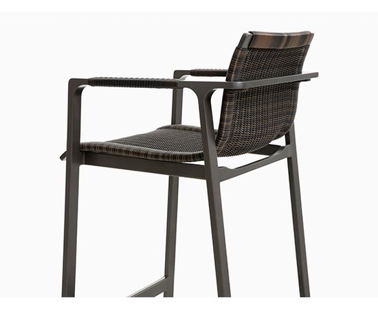 Уличный барный стул Holly Hunt KEEL BARSTOOL, фото 4