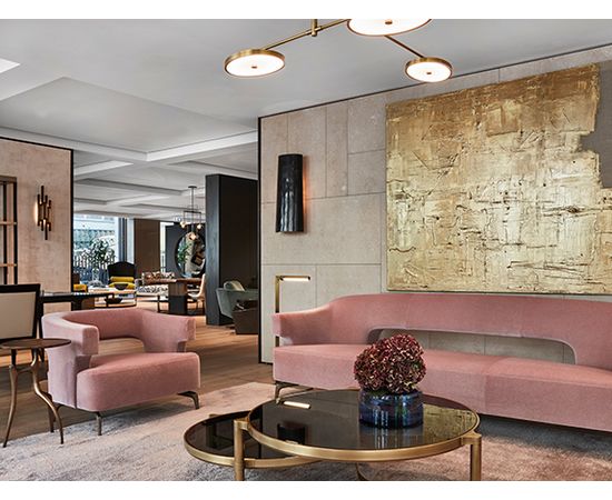 Кресло Holly Hunt MINERVA LOUNGE CHAIR, фото 8