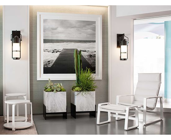 Уличное кресло-шезлонг Holly Hunt HERON LOUNGE CHAIR, фото 15