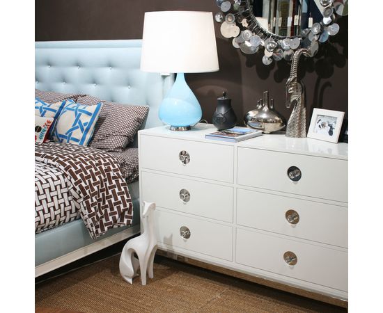 Тумбочка Jonathan Adler Channing Six-Drawer Dresser, фото 2