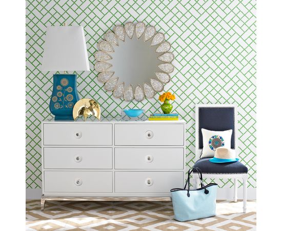 Тумбочка Jonathan Adler Channing Six-Drawer Dresser, фото 3