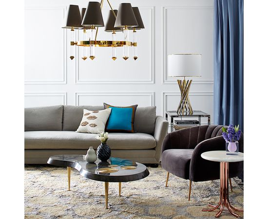 Люстра Jonathan Adler Jacques Six-Arm Chandelier, фото 3