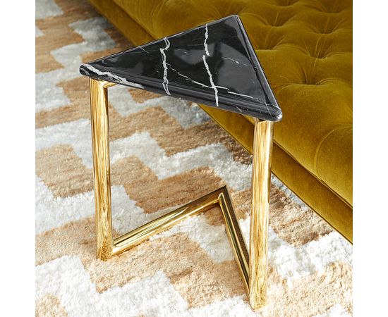 Столик Jonathan Adler Ultra Triangle Accent Table, фото 4