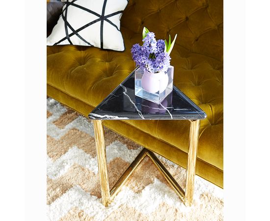 Столик Jonathan Adler Ultra Triangle Accent Table, фото 5