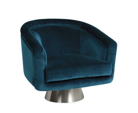 Кресло Jonathan Adler Bacharach Swivel Chair, фото 7