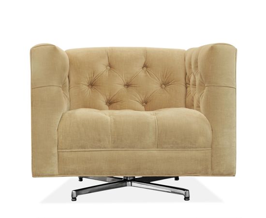 Кресло Jonathan Adler Baxter Swivel Chair, фото 3