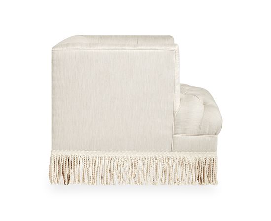 Кресло Jonathan Adler Baxter Chair with Bullion Fringe, фото 4