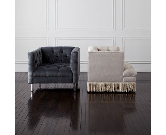 Кресло Jonathan Adler Baxter T-Arm Chair, фото 5