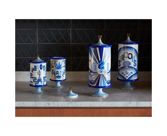 Декоративная банка Jonathan Adler Druggist LSD Canister, фото 2
