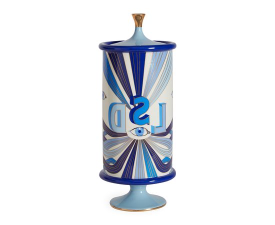 Декоративная банка Jonathan Adler Druggist LSD Canister, фото 1