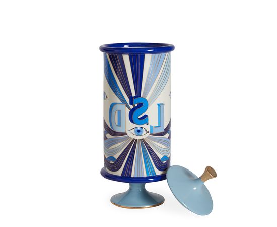 Декоративная банка Jonathan Adler Druggist LSD Canister, фото 3