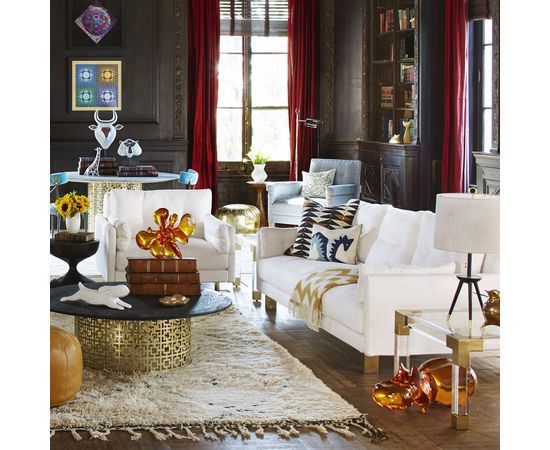 Диван Jonathan Adler Malibu Sofa, фото 4