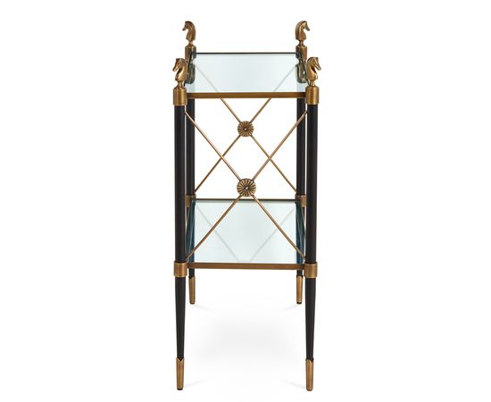 Столик Jonathan Adler Rider Two-Tier Side Table, фото 2