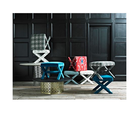 Пуф Jonathan Adler X-Bench, фото 7