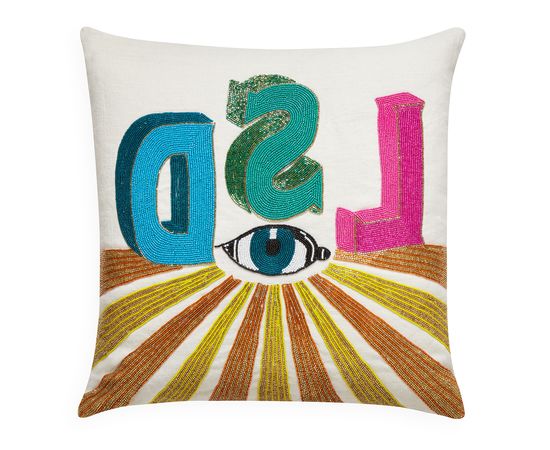 Подушка Jonathan Adler LSD Beaded Pillow, фото 1