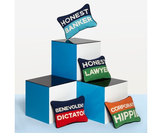 Подушка Jonathan Adler Work Wife Needlepoint Pillow, фото 5