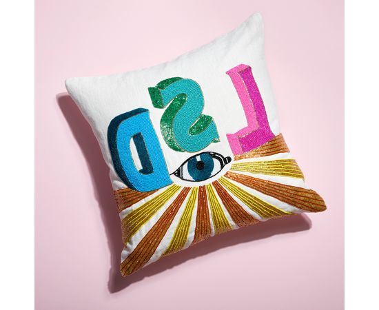 Подушка Jonathan Adler LSD Beaded Pillow, фото 3