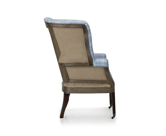 Кресло Ralph Lauren Hepplewhite Wing Chair, Deconstructed Back, фото 3