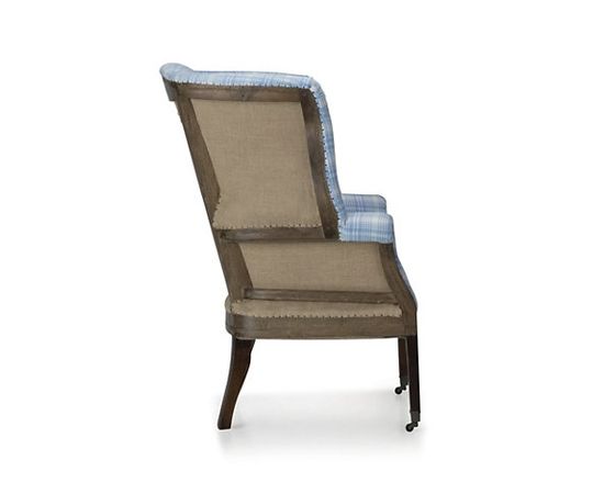 Кресло Ralph Lauren Hepplewhite Wing Chair, Deconstructed Back, фото 3